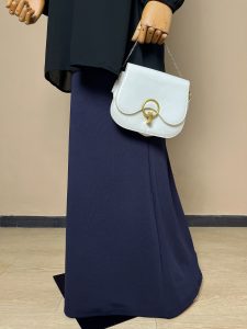 Madame Cléo Executive Skirt in Dark Grey