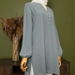 Hanyá Collection Tops in Spring Blue