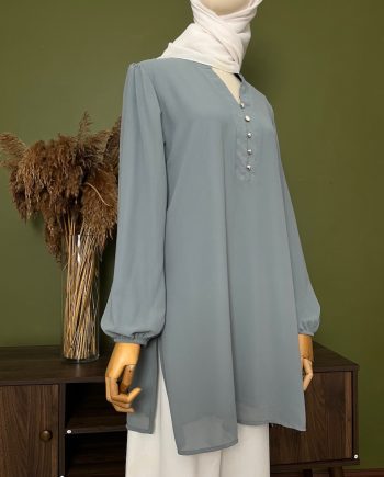 Hanyá Collection Tops in Spring Blue