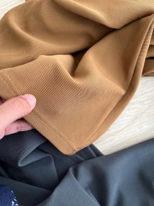Madame Cléo Executive Skirt in Brown-862 - Image 3