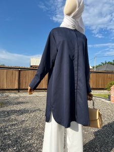 Hana in Luxury Navy Blue (2pcs RM99)
