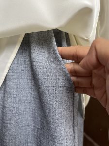Ironless Cotton Linen in Silver Blue (2pcs RM99) - Image 4