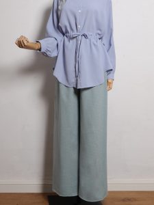 Ironless Cotton Linen in Mint (2pcs RM99)