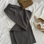 Ironless Cotton Linen Palazzo in Black Grey (2pcs RM99)