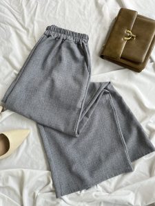 Ironless Cotton Linen in Silver Blue (2pcs RM99)
