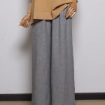 Ironless Cotton Linen Palazzo  in Light Blue (2pcs RM99)